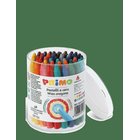 PRIMO Crayons 48 Pcs - Bucket With 12 Colours - MULTI - One Size