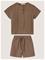 Fliink Cha Cha Short Set - Brown - 110 – kuva 7