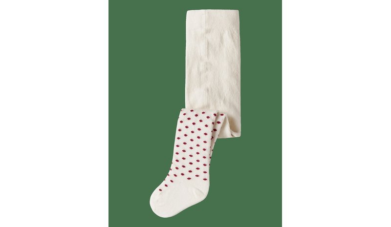 NAME IT Nbfbyra Pantyhose - CLOUD DANCER - 62-68 – kuva 1/2