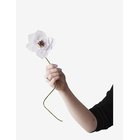 STUDIO ABOUT Paper Flower, Poppy - PURPLE - L:43.0 cm