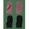 NAME IT Nmfmagic Glitter Mittens 2P - BLACK - One Size – kuva 1
