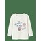 NAME IT Nmfnichola Ls Top Box - CLOUD DANCER - 98 – kuva 1