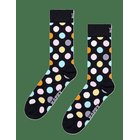 HAPPY SOCKS Big Dot Sock - BLACK - 41-46
