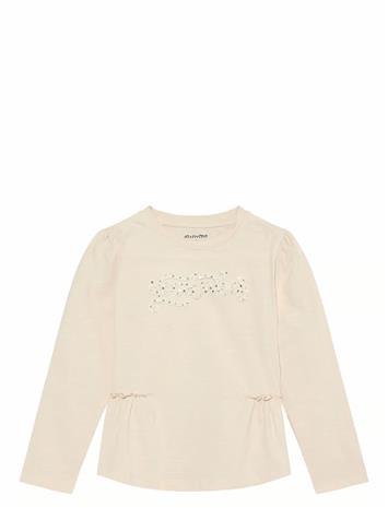 MINYMO T-Shirt Ls - WHITE SWAN - 128