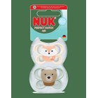 NUK Perfect Match Air Fox/Bear, Size 0-2 Months - FOX/BEAR - 0-2MONTHS