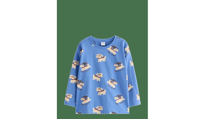 LINDEX Long-Sleeved Top - BLUE - 92 – kuva 2/4
