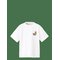 MANGO Printed Cotton-Blend T-Shirt - WHITE - 128 – kuva 2