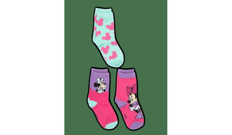 MINNIE MOUSE Socks - PACK2 - 27/30