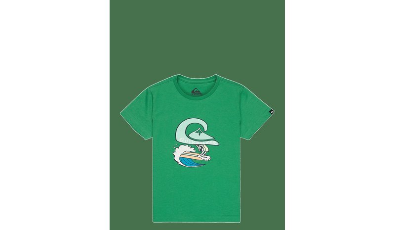 QUIKSILVER Ev Human Wave Ss Boy - LEPRECHAUN - 91 – kuva 1/2