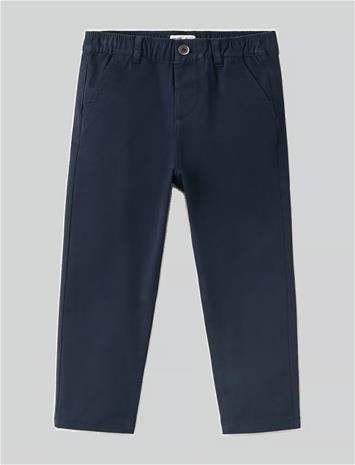 MANGO Cotton Chinos - NAVY - 98