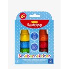 SENSE Småtting Småbarnskrita 6-P - RED - One Size