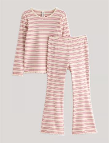 LINDEX Pyjama Set - LIGHT PINK - 98/104
