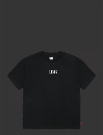 LEVI'S Te-S/S Tee - JET BLACK - 164