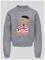 KIDS ONLY Kogteddy L/S Pullover Knt Noos - MEDIUM GREY MELANGE - 122-128 – kuva 1