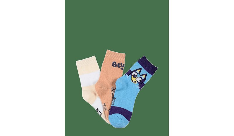 BLUEY Socks - MULTICOLOURED - 23/26