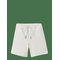 MANGO Cotton Shorts With Drawstring - NATURAL WHITE - 128 – kuva 1