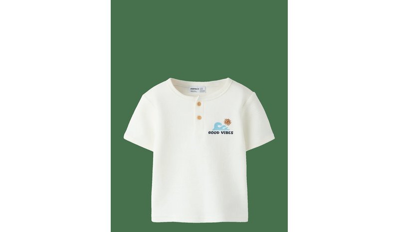 NAME IT Nmmfallan Ss Nreg Top - CLOUD DANCER - 104 – kuva 1/2