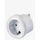 GO TRAVEL Eu-Uk Adaptor - WHITE - One Size