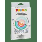 PRIMO Fibre-Tip Pens 10 Pcs - Double Sided - MULTI - One Size