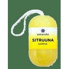 EMENDO Lemon Soap With Rope 180 G - YELLOW - 180 G