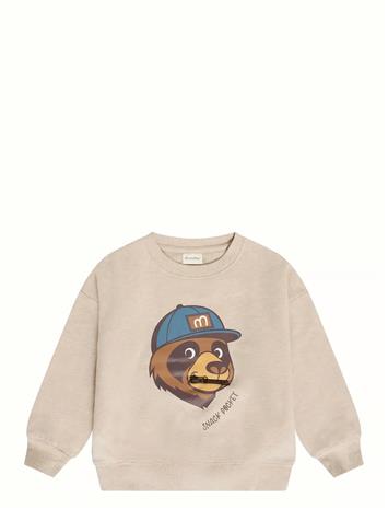 MINYMO Sweatshirt Ls - BEIGE MELANGE - 98 – kuva 2/4