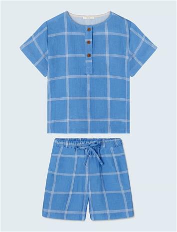 FLIINK Cha Cha Short Set - BLUE - 104