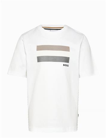 BOSS Short Sleeves Tee-Shirt - White - 162