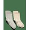 MINYMO Ankle Sock Solid 2-Pack - LIGHT GREY MELANGE - 19\22 – kuva 1