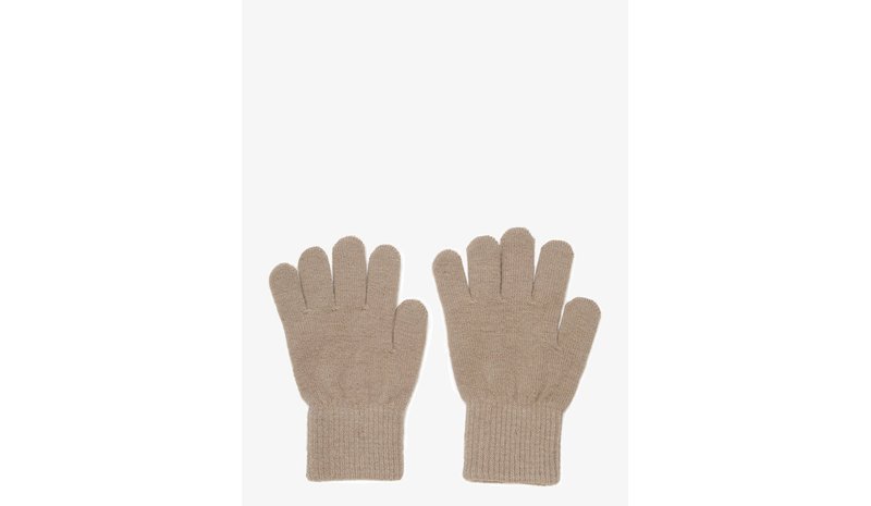 CELAVI Basic Magic Finger Gloves - WHITE PEPPER MELANGE - 7-12Y – kuva 1/2