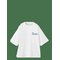 MANGO Sonic Cotton T-Shirt - WHITE - 128 – kuva 1