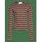 GRUNT Dopim Top Ls - COFFEE STRIPE - 188 – kuva 1