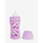 TWISTSHAKE Twistshake Anti-Colic Glass Bottle 260Ml Pastel Purple - PURPLE - One Size