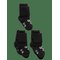 HUMMEL Hmlmini Bee 3-Pack Sock - BLACK - 15/17 – kuva 1