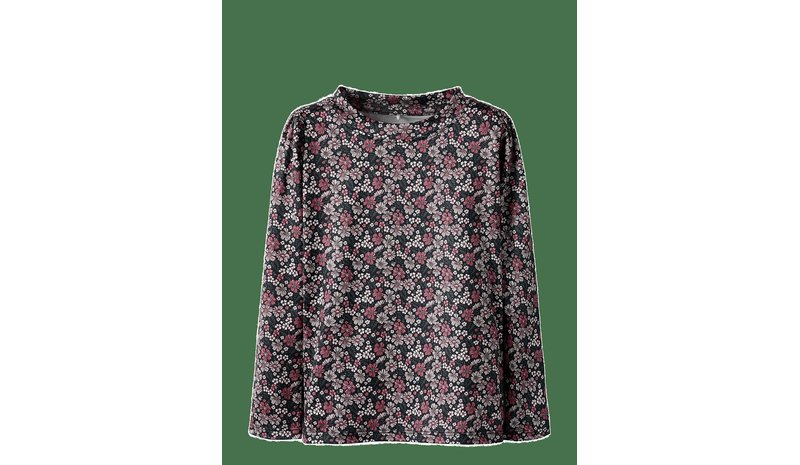 NAME IT Nmfluni Ls Top - NAVY BLAZER - 80 – kuva 1/2