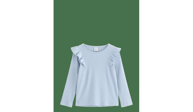 LINDEX Long-Sleeved Top - LIGHT BLUE - 92 – kuva 1/2