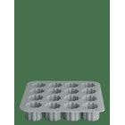 KOSTA BODA Viva Iskubsform Antracit 16St 3Cl - ANTHRACITE - 3 CL