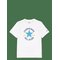 CONVERSE Te-S/S Tee - WHITE/GNARLY BLUE - 158/170 – kuva 1