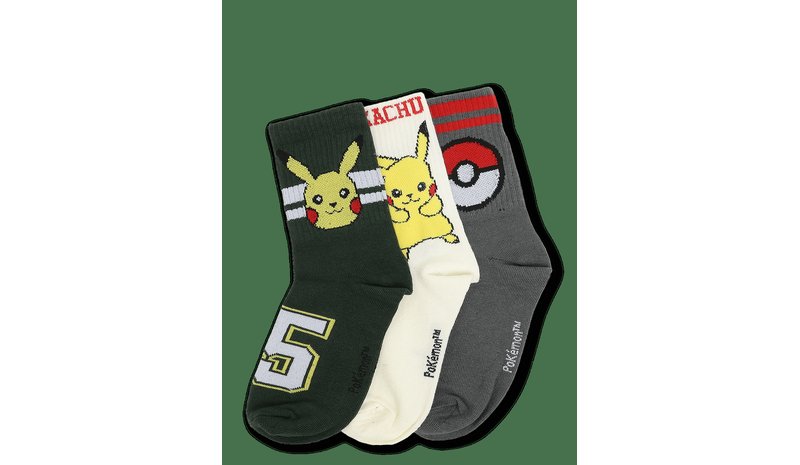PÓKEMON Socks - MULTICOLOURED - 23/26