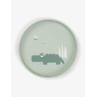 DONE BY DEER Foodie Plate Croco Green - GREEN - One Size