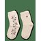 MINYMO Socks W. Lettuce Edge (2-Pack) - BIRCH - 35\38 – kuva 1