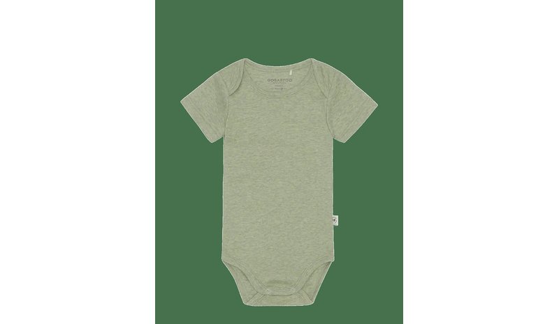 GOBABYGO Hazel Body Short Sleeve - LEAF - 62 – kuva 1/2