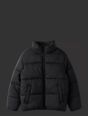 NAME IT Nkmforty Puffer Jacket - BLACK - 158 – kuva 1/2