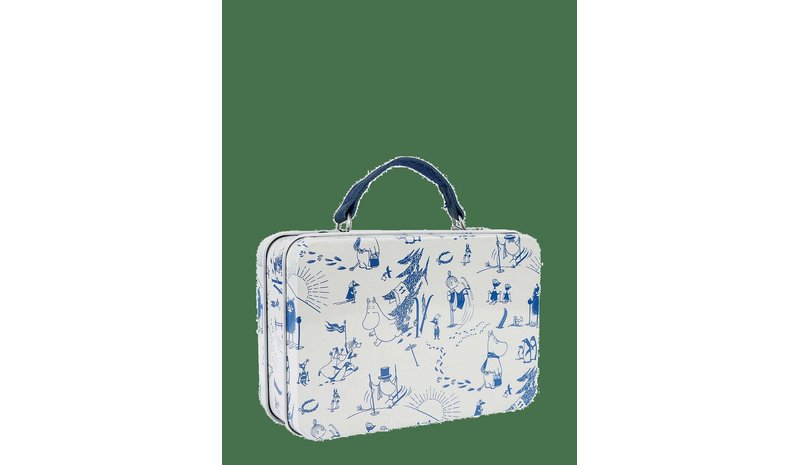MUMIN Moomin - Small Tin Suitcase - Blue - BLUE - One Size – kuva 1/2