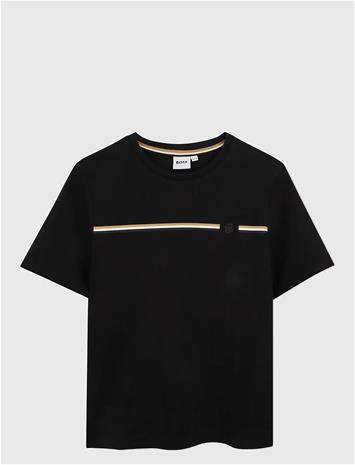 BOSS Short Sleeves Tee-Shirt - BLACK - 140