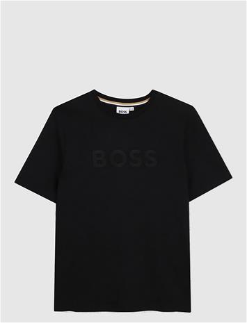 BOSS Short Sleeves Tee-Shirt - BLACK - 140