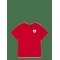 CONVERSE S/S Tee - CONVERSE RED - 92/98 – kuva 1