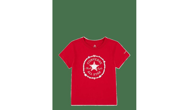 CONVERSE S/S Tee - CONVERSE RED - 92/98