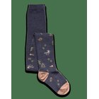 MP DENMARK Balder Tights - DARK DENIM MELANGE - 56/62