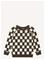 FLIINK Nova Check Pullover - SANDSHELL / COFFEE BEAN - 2-3Y(95 cm) – kuva 1
