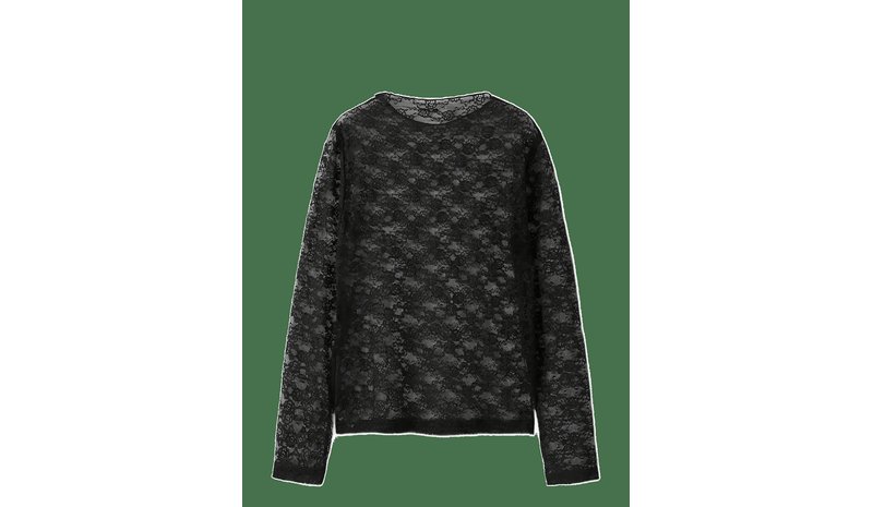 NAME IT Nkfnace Ls Top - BLACK - 116 – kuva 1/2